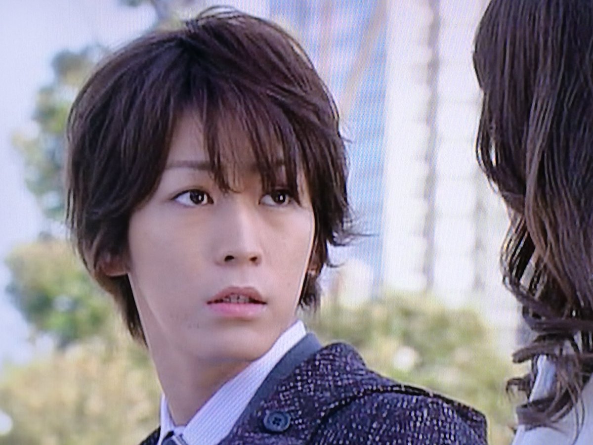 シャープな輪郭の亀梨和也の画像