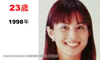 米倉涼子の整形疑惑検証1998年の画像
