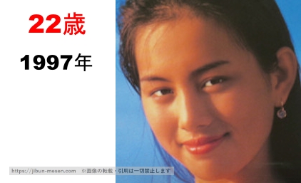 米倉涼子の整形疑惑検証1997年の画像