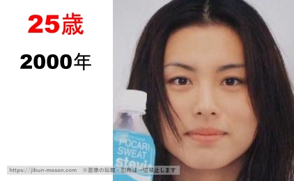 米倉涼子の整形疑惑検証2000年の画像