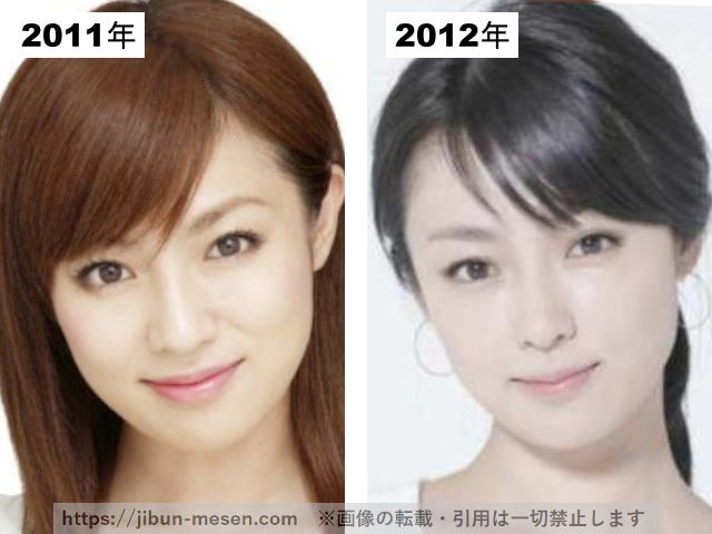 深田恭子の整形疑惑検証2011-2012の画像