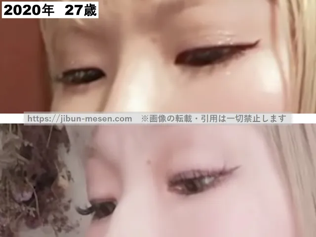 あさぎーにょの二重まぶた2020年(横顔)