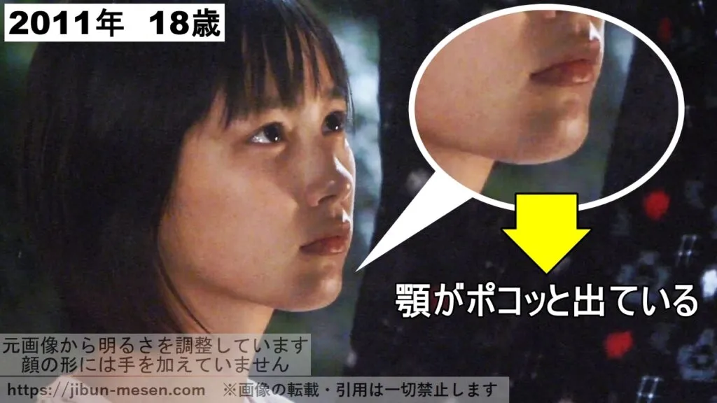 2011年の能年玲奈(のん)