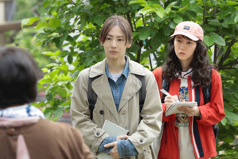 ドラマ「落日」で主人公・長谷部香を演じた北川景子の画像