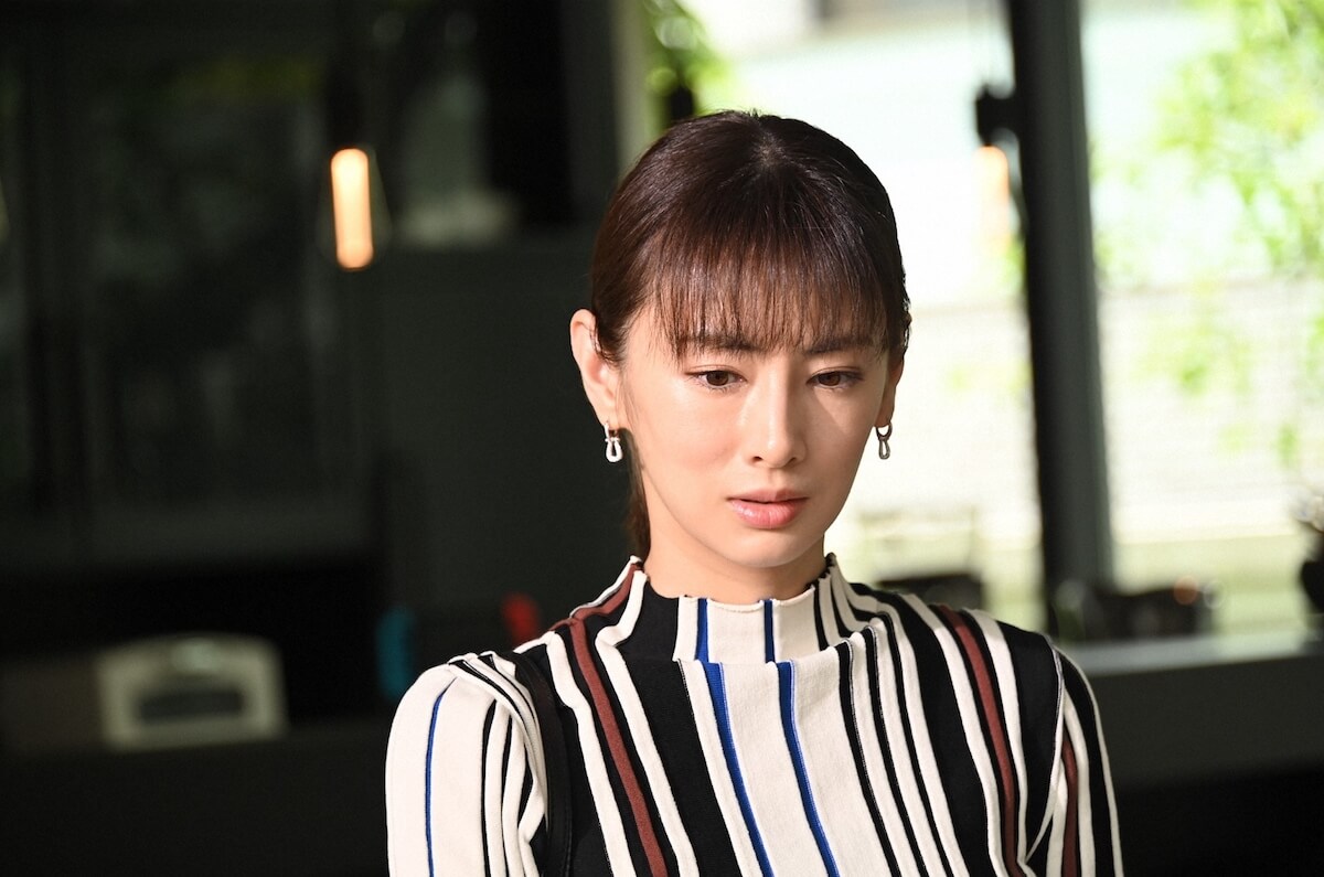 ドラマ「リコカツ」で主人公・水口咲を演じた北川景子の画像