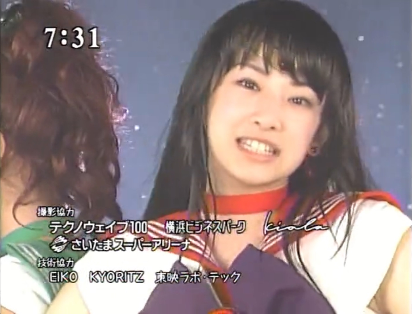 北川景子の歯並び（2003年）の画像