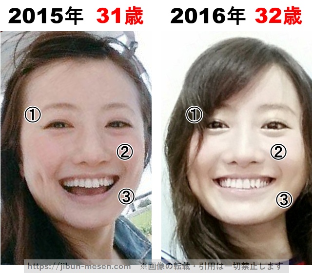 松本まりかの整形検証2015年～2016年の画像