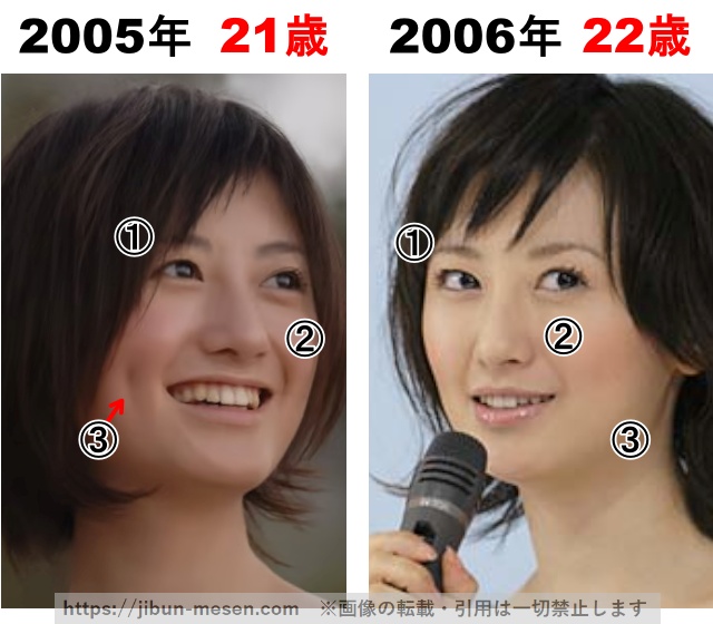 松本まりかの整形検証2005年～2006年の画像