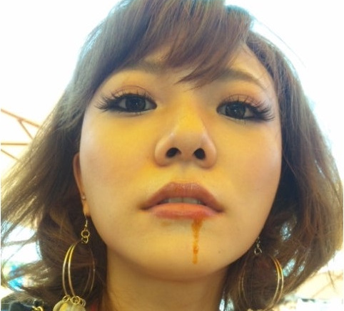 美しい唇の大塚里香の画像