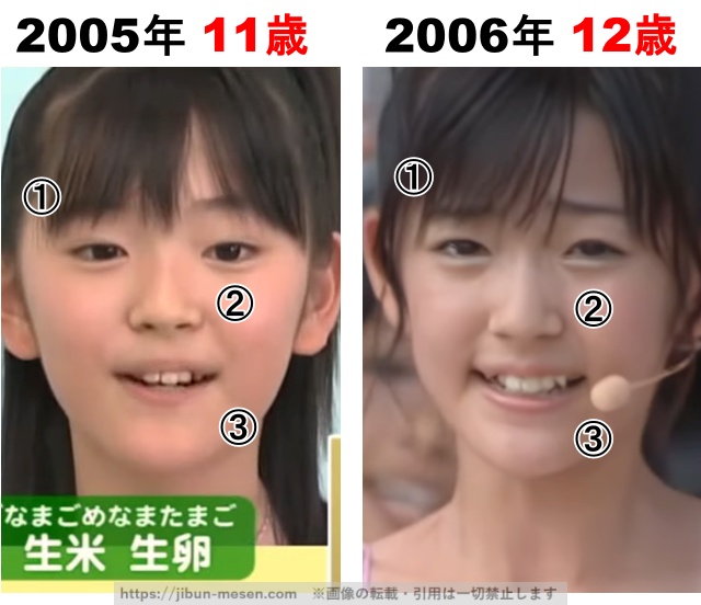 鈴木愛理の整形検証2005年〜2006年の画像