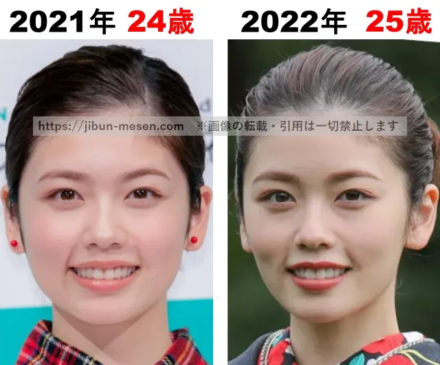 小芝風花の整形検証2021年〜2022年