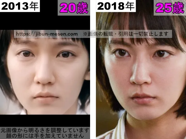 吉岡里帆の唇の整形検証2013年〜2018年