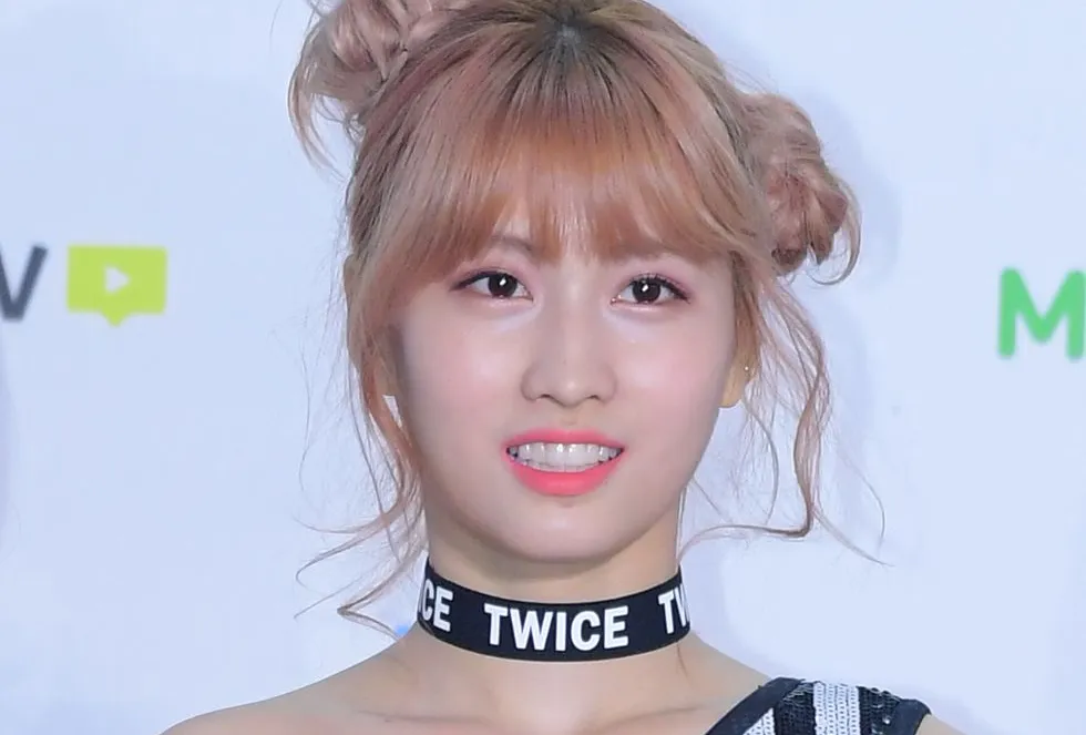 エラが張っているTWICEモモ(2016年)