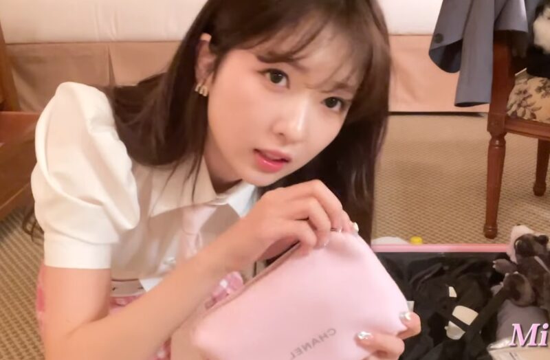 カラコン用のポーチを紹介するLIMELIGHTみゆの画像