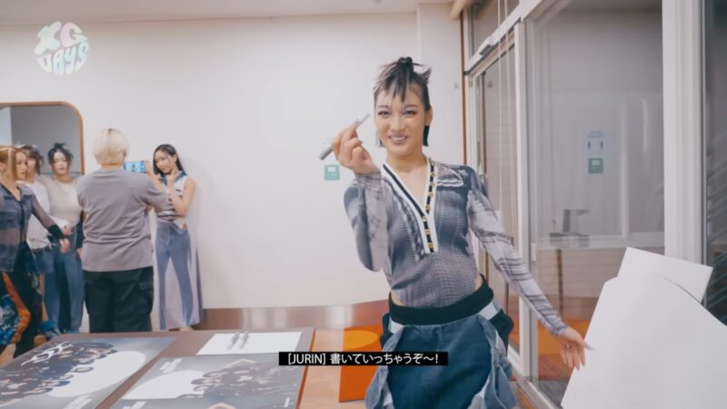 CDショップのイベントに参加したXGジュリンの画像