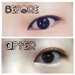 二重テープの仕上がり（＠cosme より引用）