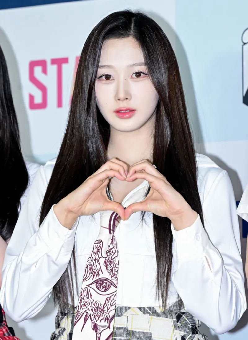 ミュージックアワードに参加をするaespaジゼル