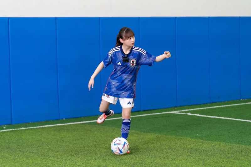 サッカーファンの影山優佳の画像