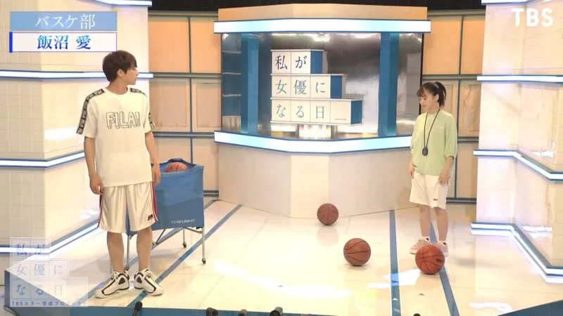 元バスケ部の飯沼愛