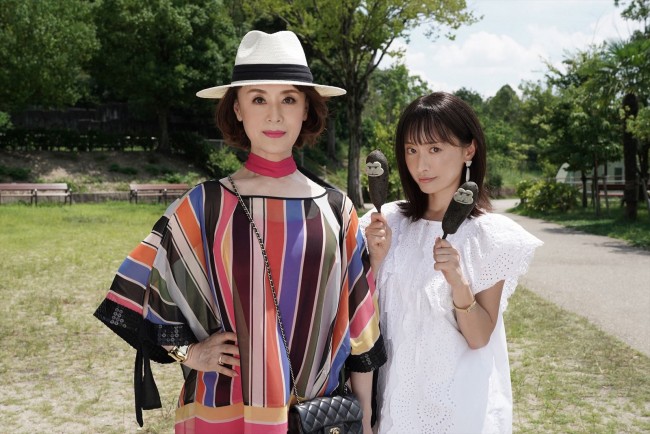 大地真央と身長サバ読み疑惑のある松本まりか