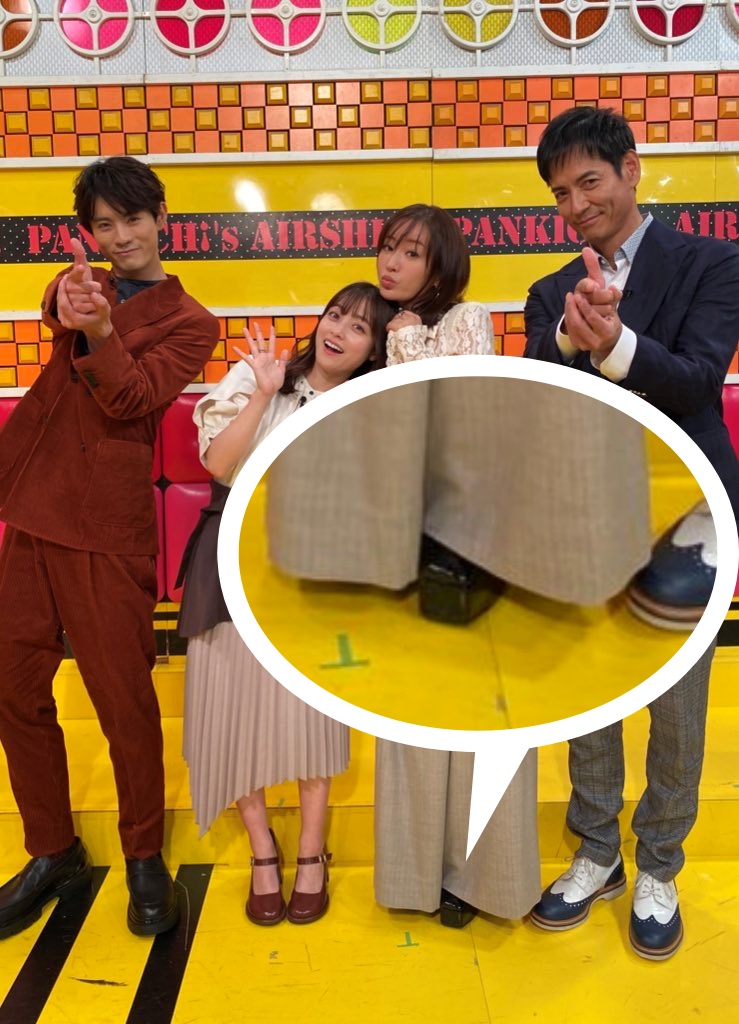 高身長の共演者が多数で身長サバ読みと言われる？松本まりか