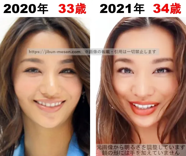 高橋メアリージュンの整形検証2020年〜2021年