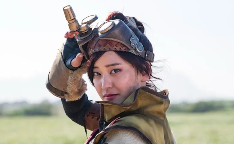 映画「モンスターハンター」に出演した山崎紘菜