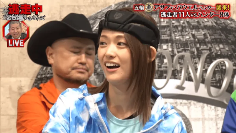 逃走中に参加した松村沙友理