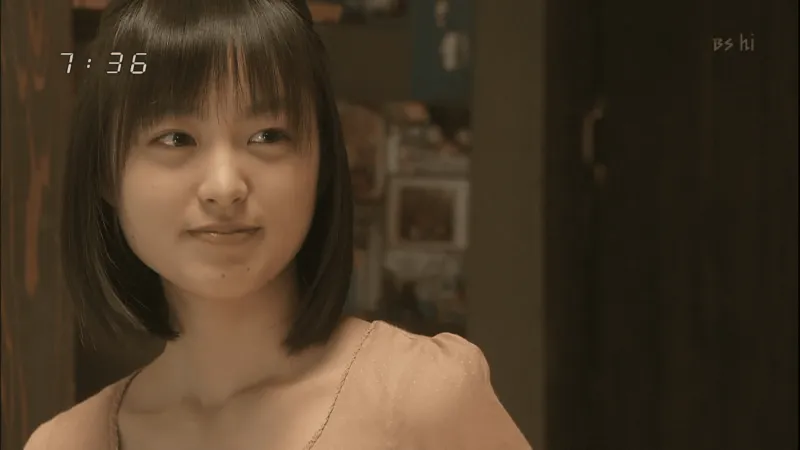 ドラマ「てっぱん」に出演した朝倉あき