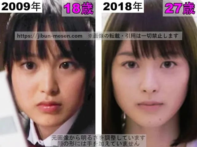 朝倉あきの鼻の整形検証2009年〜2018年