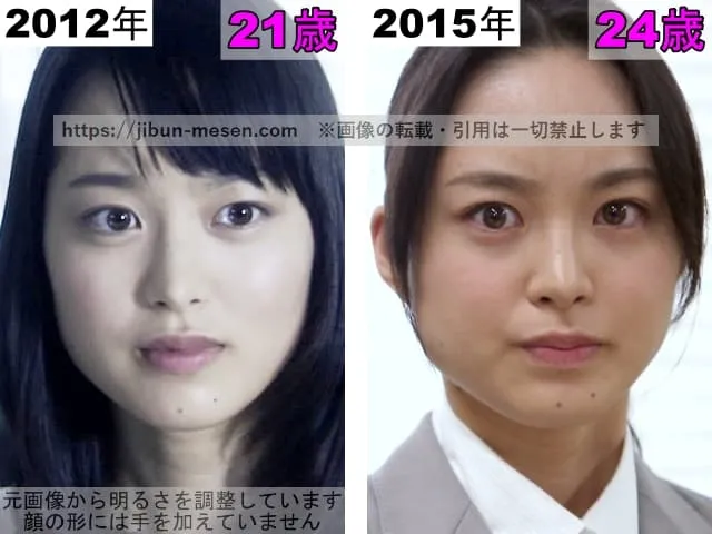 朝倉あきの目の整形検証2012年〜2015年