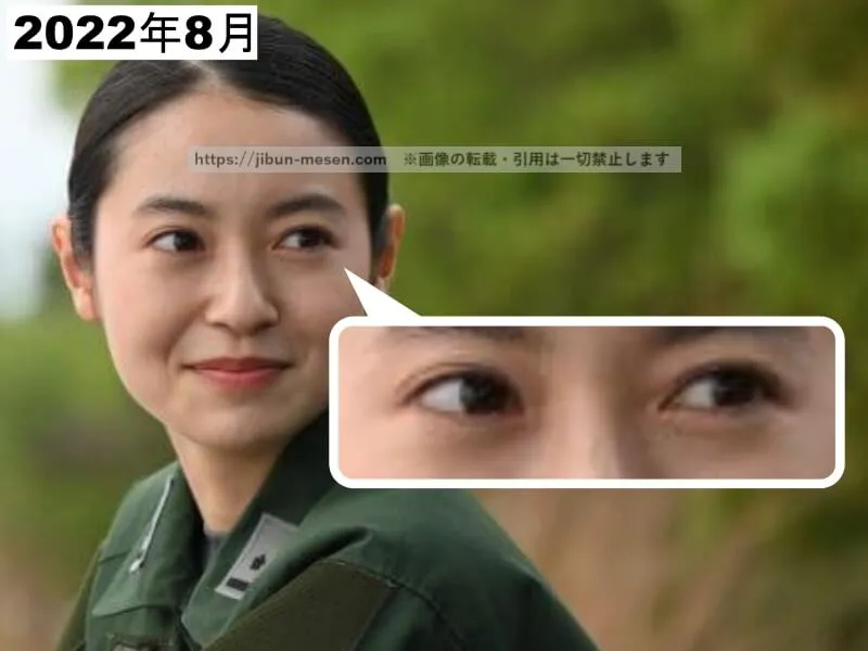 田辺桃子の涙袋