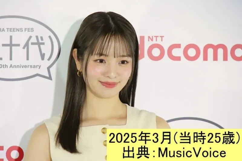 『ガンプラ部』結成宣言ステージに出演した横田真悠 2025.3 出典 MusicVoice