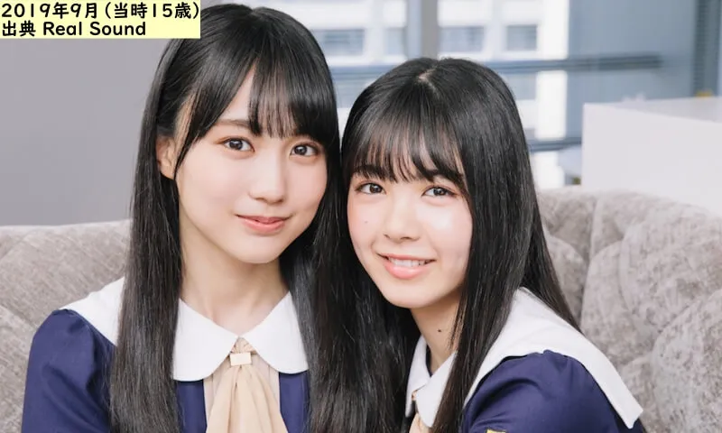 4期生の筒井あやめと賀喜遥香（出典：Real Sound）