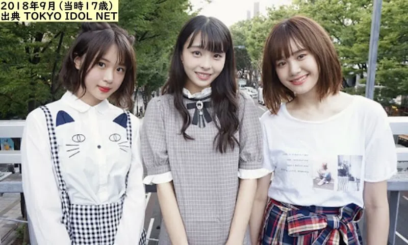 X21のメンバーだった尾碕真花（出典：TOKYO IDOL NET）