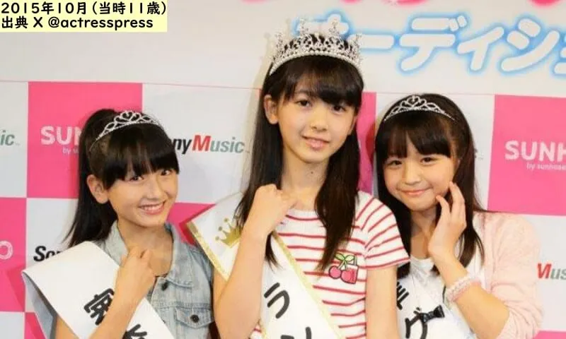 子供の頃の筒井あやめ（出典：X）