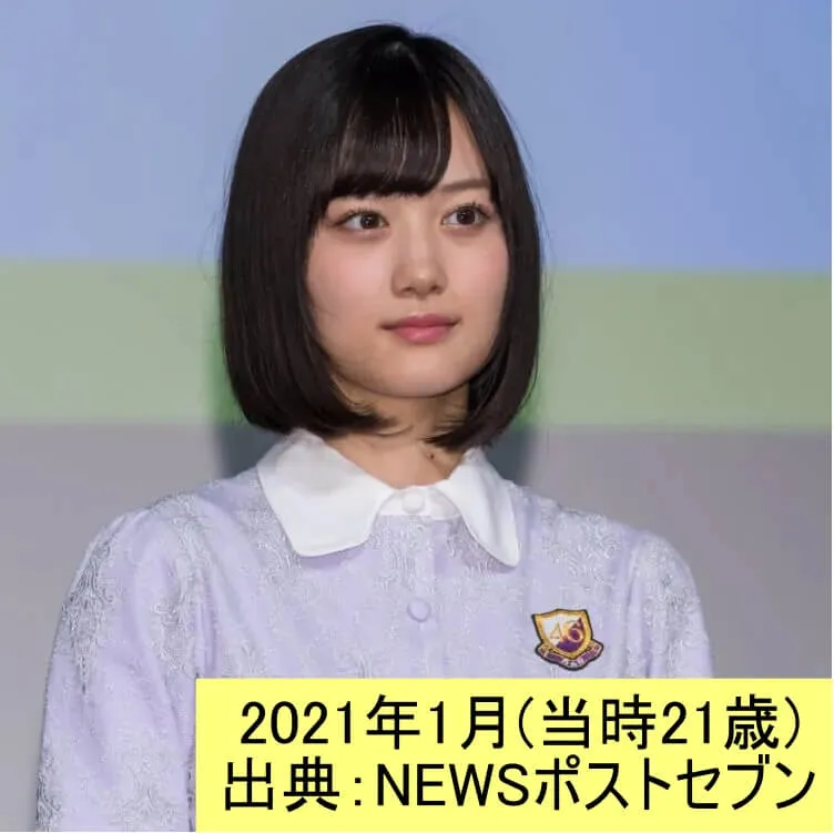 新センターに起用された山下美月 2021.1 出典 NEWSポストセブン