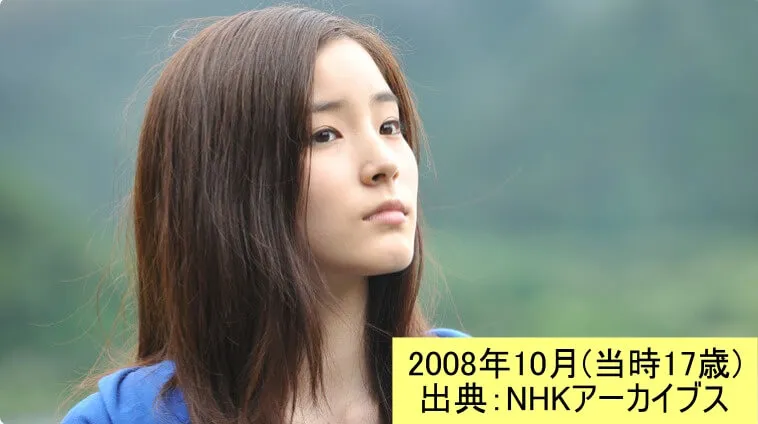 NHK「七瀬ふたたび」でドラマ初主演を果たした蓮佛美沙子2008_10(出典:NHKアーカイブス)