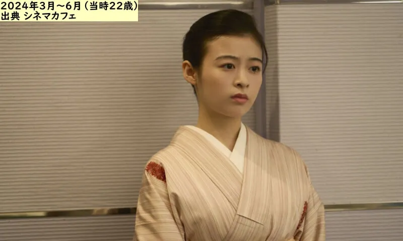 映画「国宝」に出演した森七菜（出典：シネマカフェ）