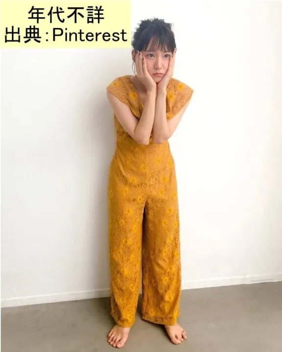 吉岡里帆 足の指が長い 年代不詳 出典：Pinterest