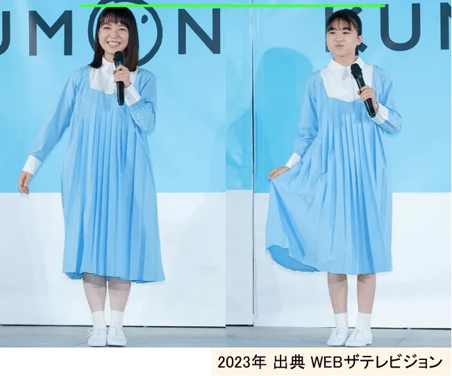 『KUMON』新CM発表会に登壇した上白石萌音(1)