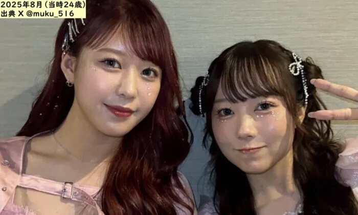 えな（左）とむく（右）（出典：X）の画像