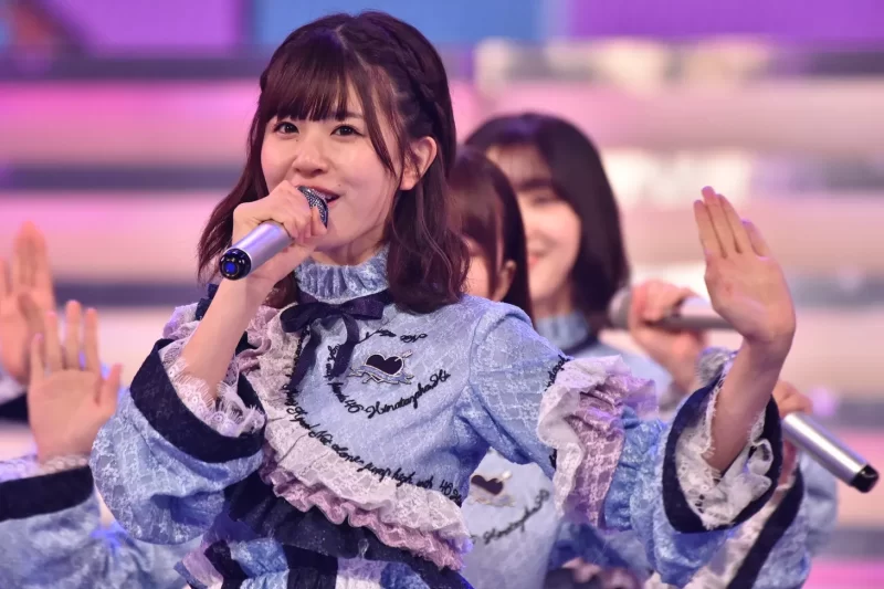 リハーサル中の松田好花の画像