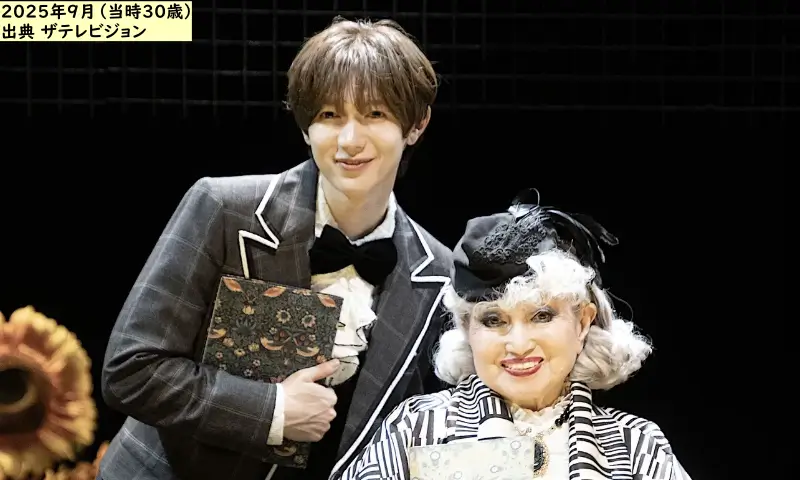 「ハロルドとモード」に出演したTravis Japanの七五三掛龍也の画像