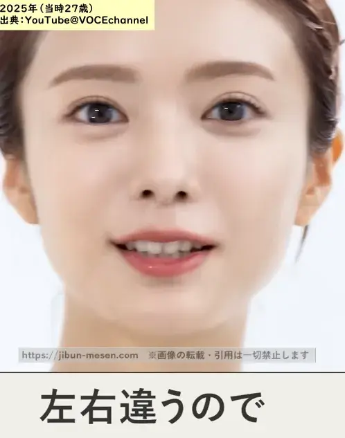 メイク中の田村保乃の画像