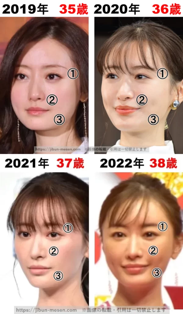 松本まりかの整形検証2019年～2022年の画像