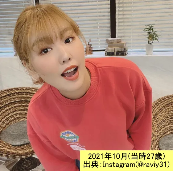 ネイルサロンに来店した平成フラミンゴ りほ の画像